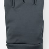 防風生地を使った　フィットするジャージー　手袋