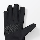 防風生地を使った　フィットするジャージー　手袋