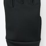 防風生地を使った　フィットするジャージー　手袋