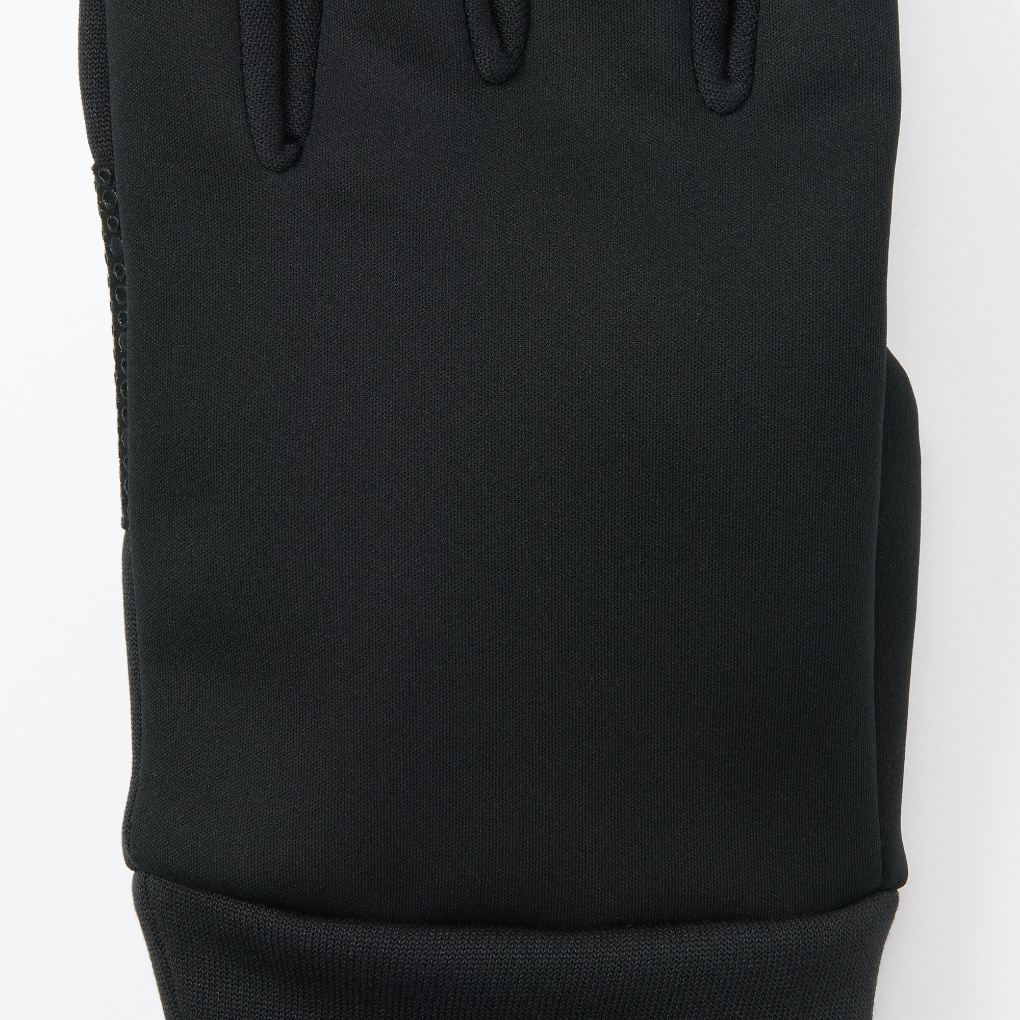 防風生地を使った　フィットするジャージー　手袋