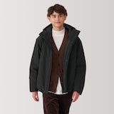 紳士　洗える中わた　フードジャケット