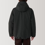 紳士　洗える中わた　フードジャケット