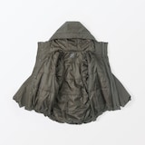 紳士　洗える中わた　フードジャケット