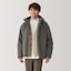 紳士　洗える中わた　フードジャケット