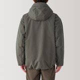 紳士　洗える中わた　フードジャケット