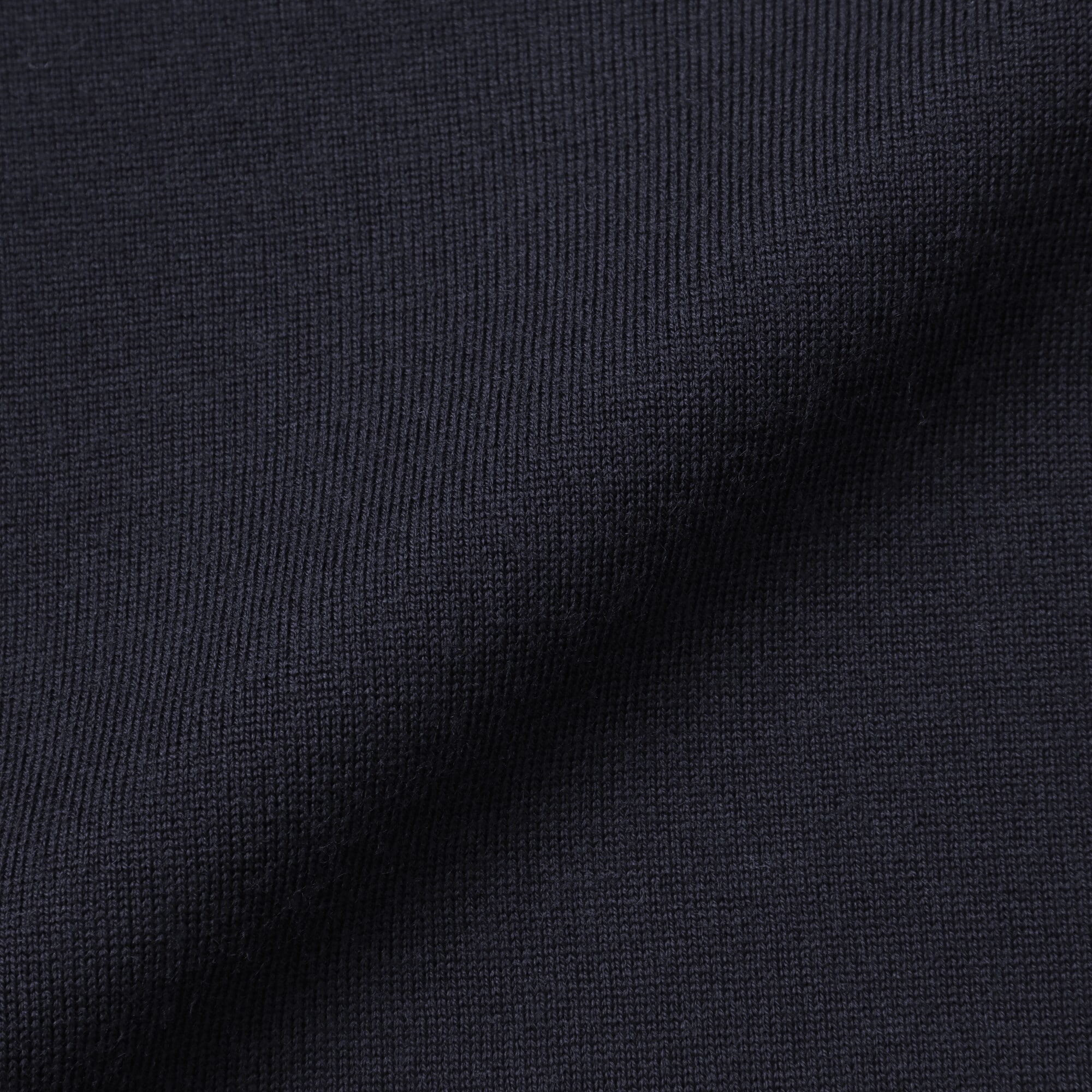 紳士　洗えるウールハイゲージクルーネックセーター