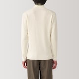 紳士　洗えるウールリブタートルネックセーター