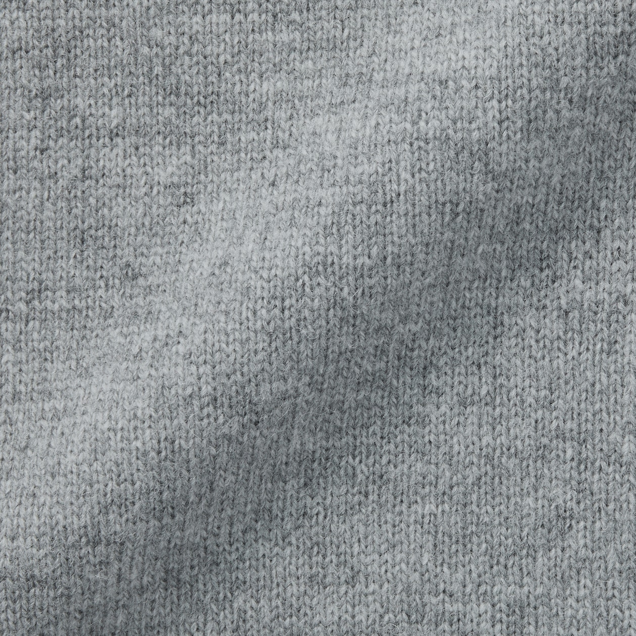 紳士　洗えるウールミドルゲージクルーネックセーター