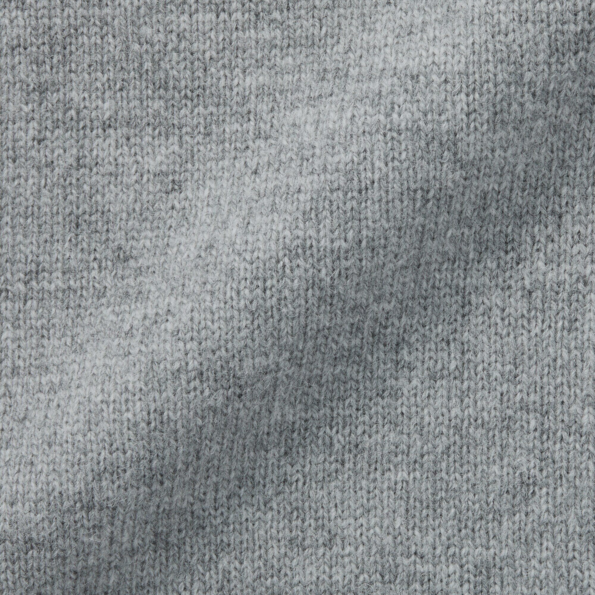 紳士　洗えるウールミドルゲージクルーネックセーター