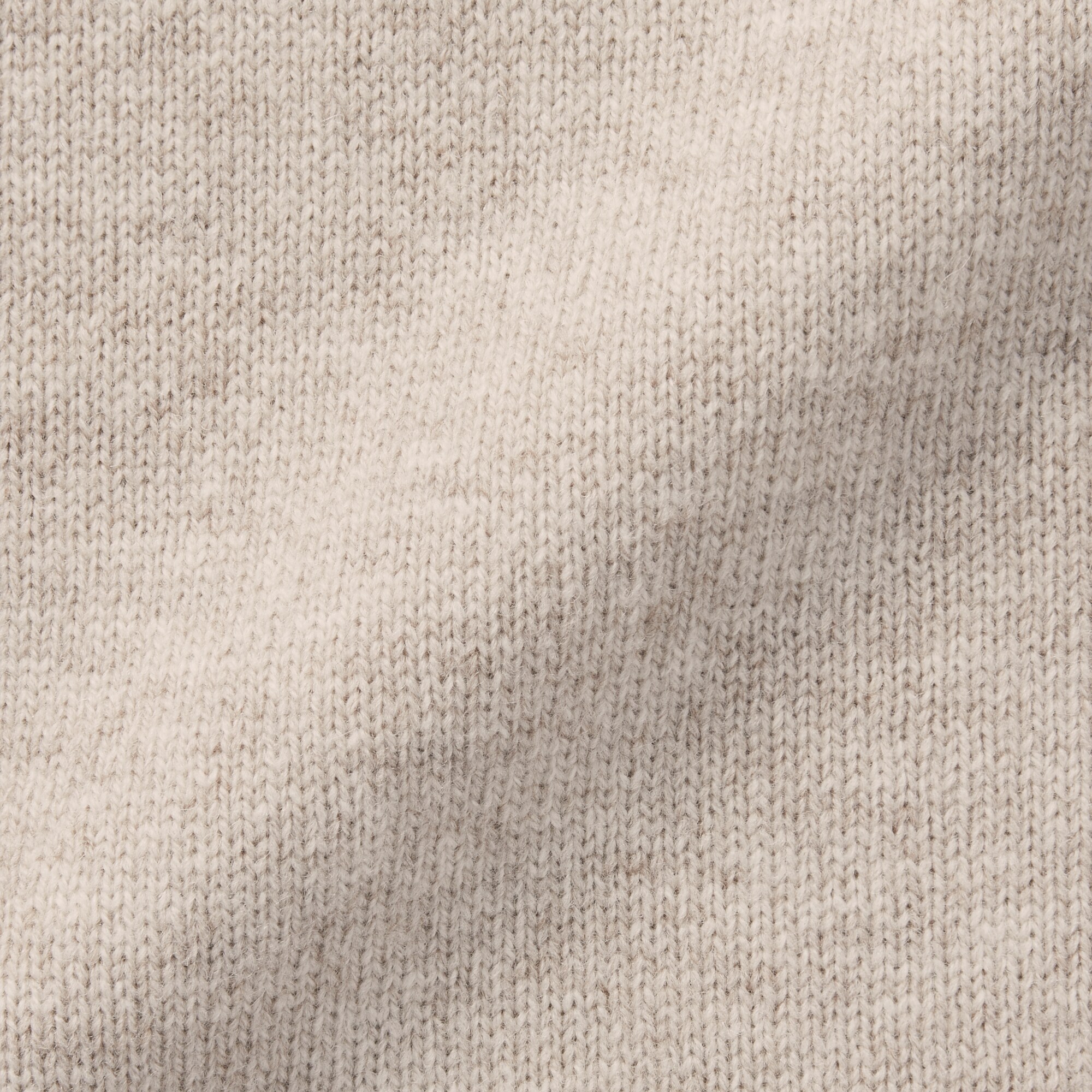 紳士　洗えるウールミドルゲージクルーネックセーター