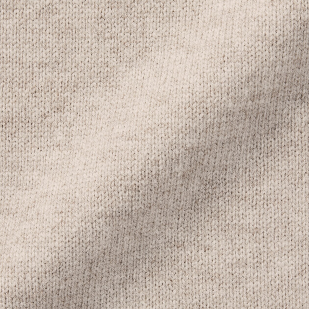 紳士　洗えるウールミドルゲージクルーネックセーター