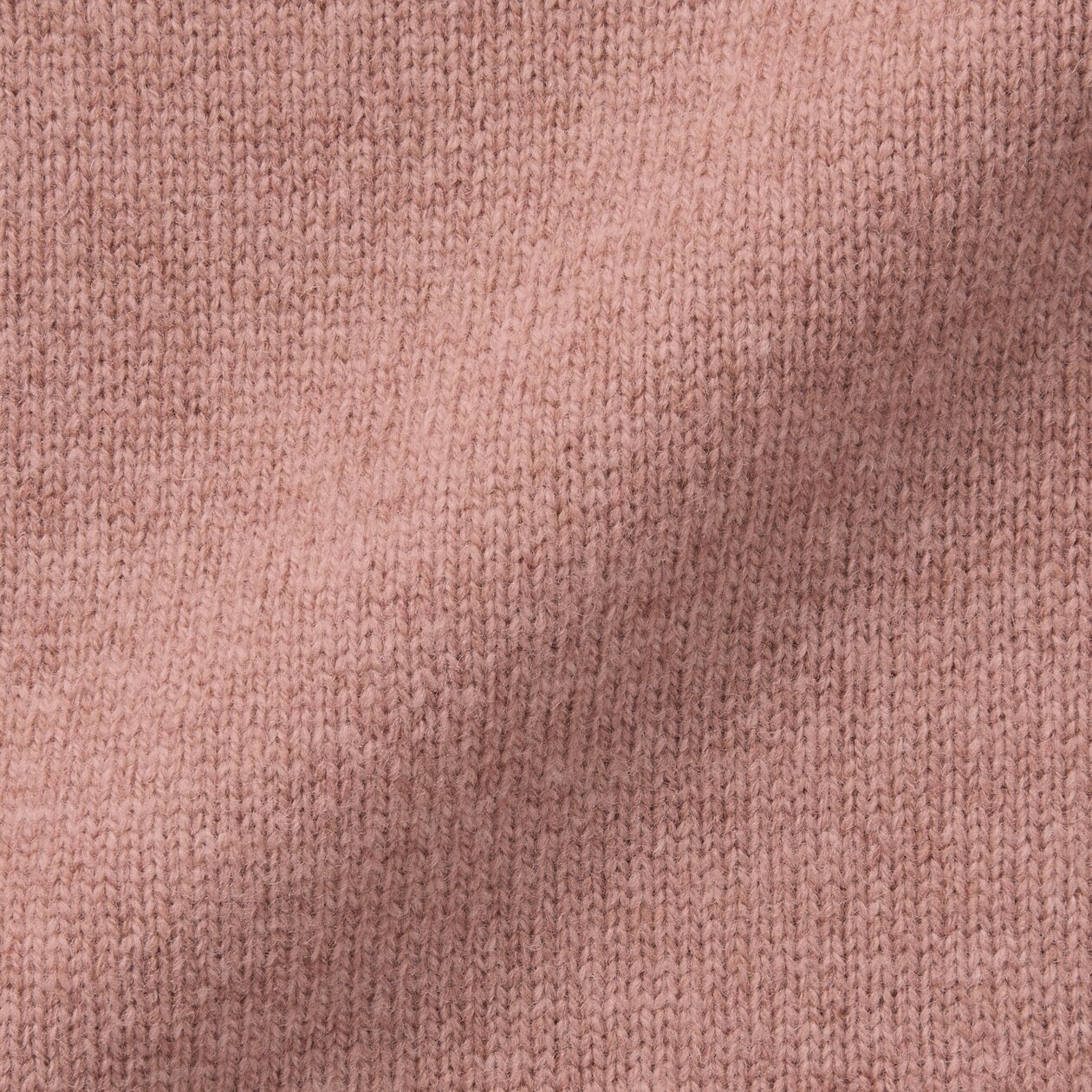 紳士　洗えるウールミドルゲージクルーネックセーター