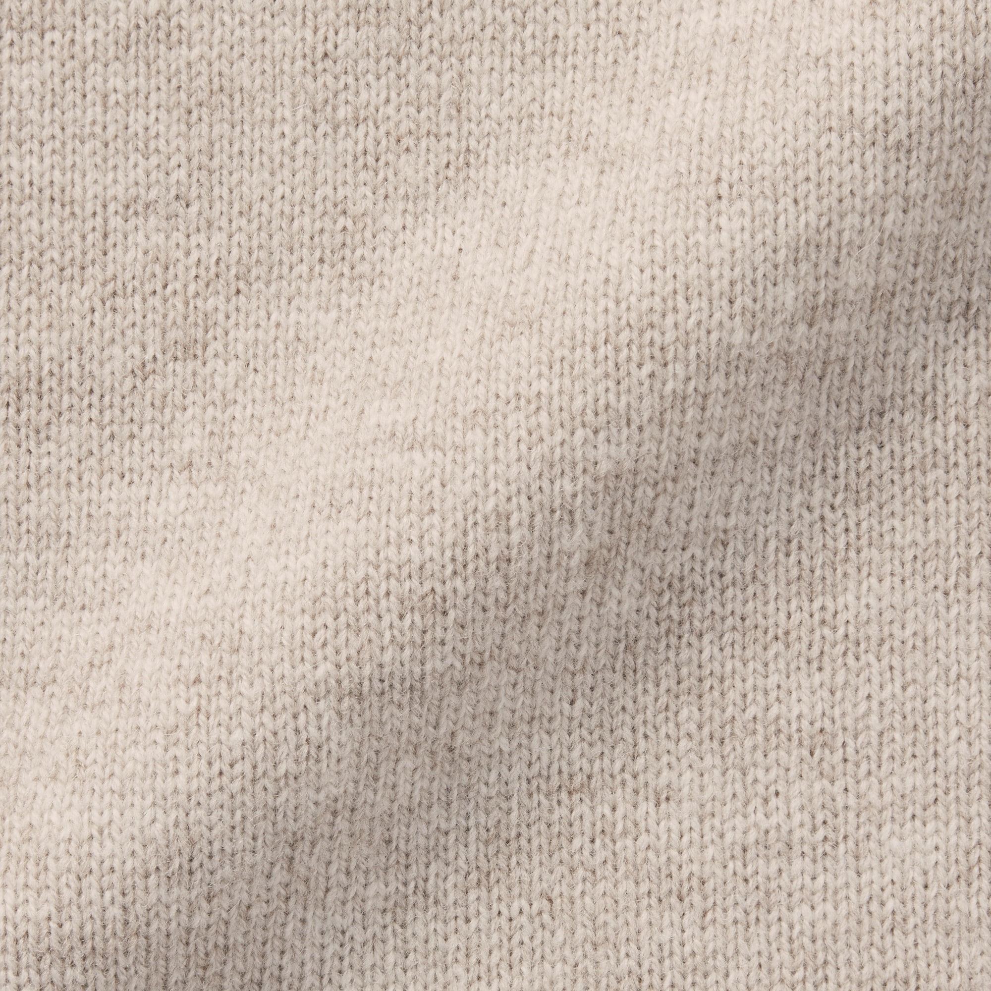 紳士　洗えるウールミドルゲージクルーネックセーター