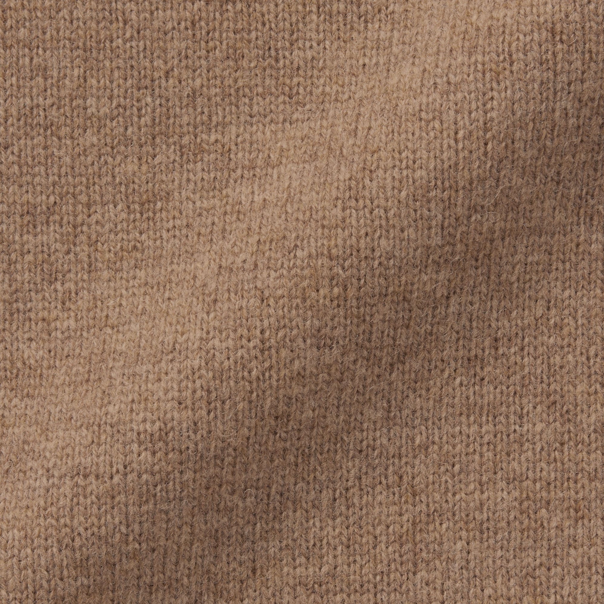 紳士　洗えるウールミドルゲージクルーネックセーター