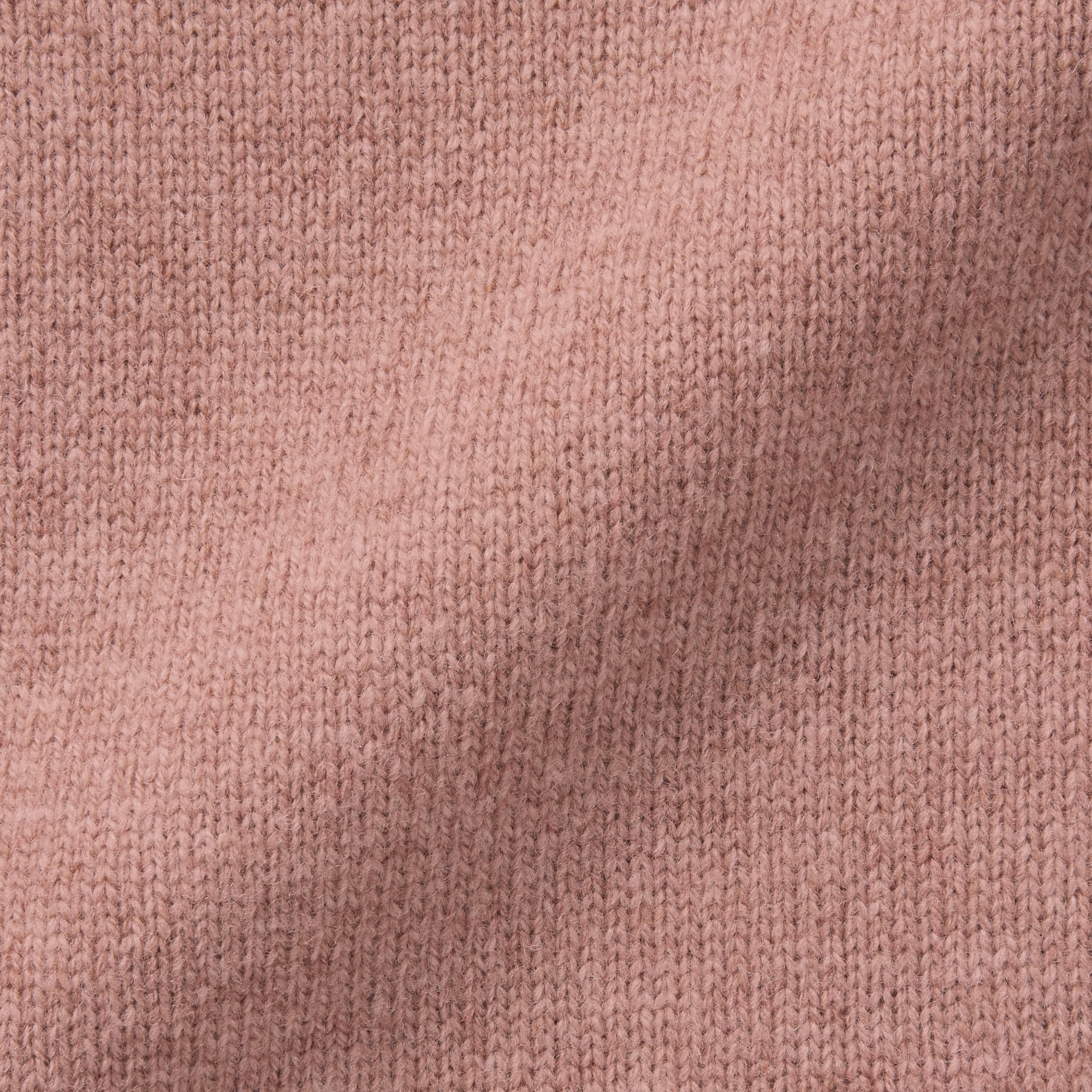 紳士　洗えるウールミドルゲージクルーネックセーター