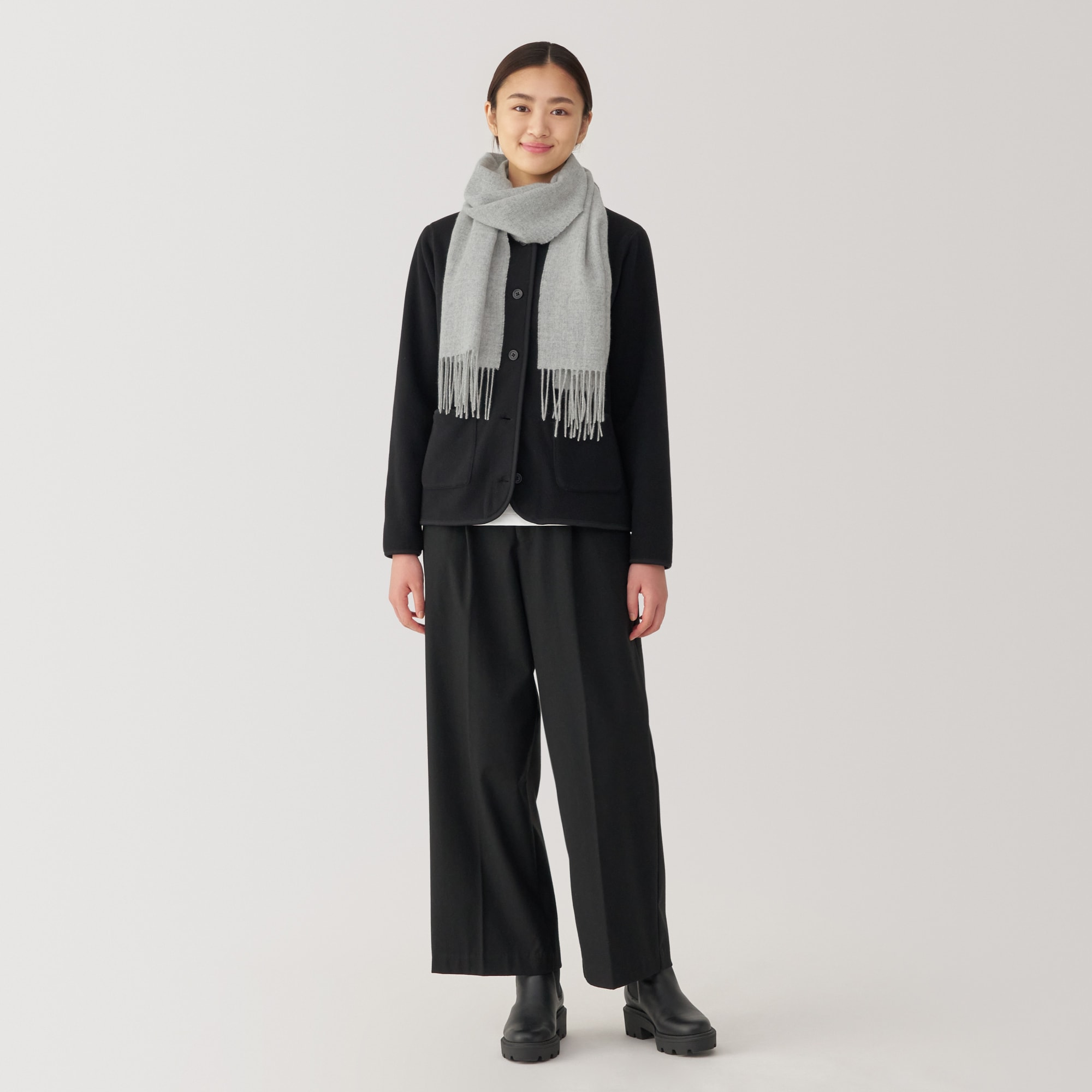 ウール　マフラー