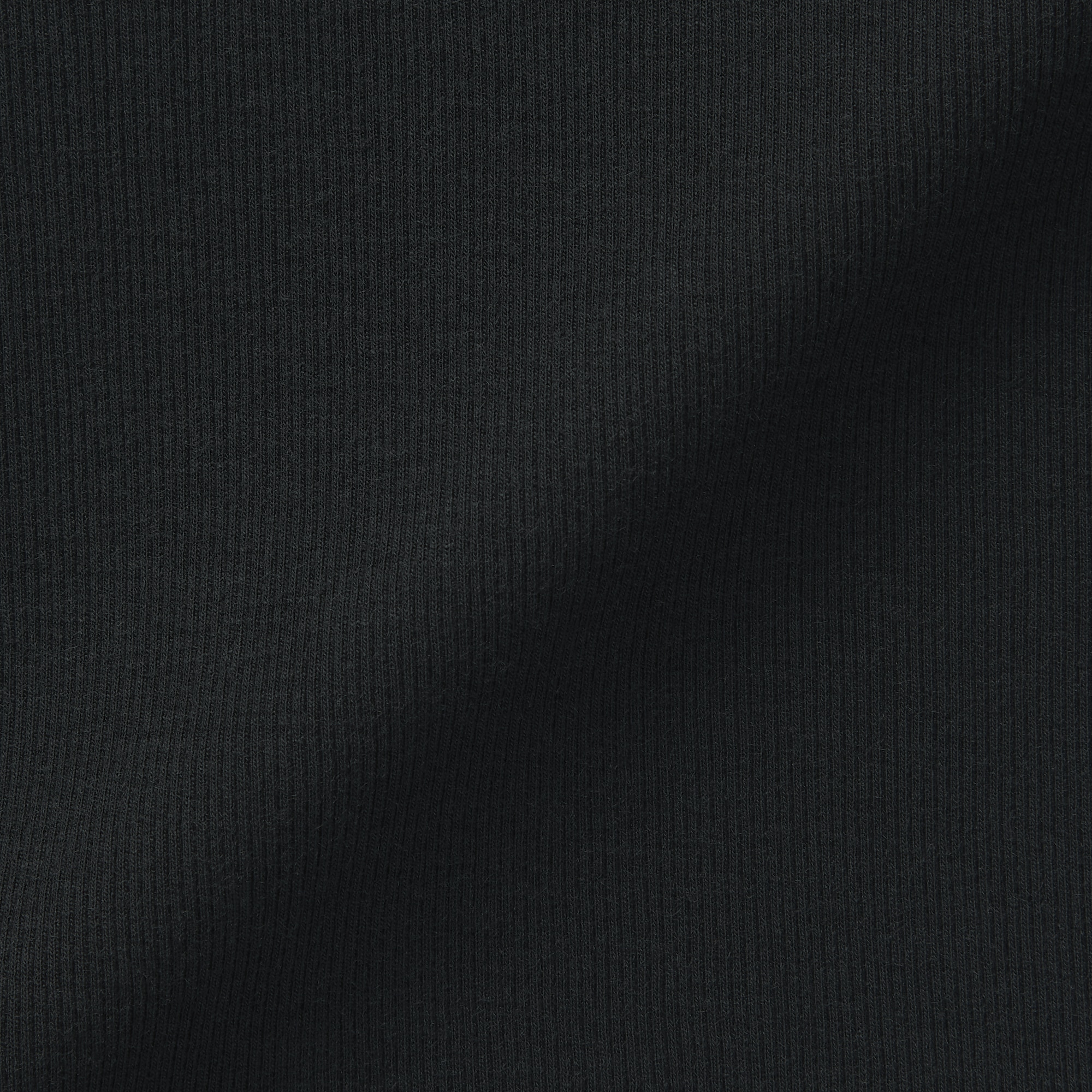 婦人　大豆繊維を使ったリブ編みタートルネック長袖Ｔシャツ