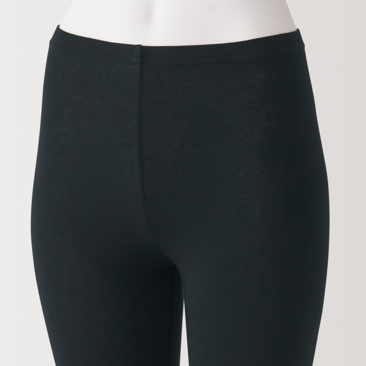 婦人　ストレッチ天竺編み　レギンス（十分丈）