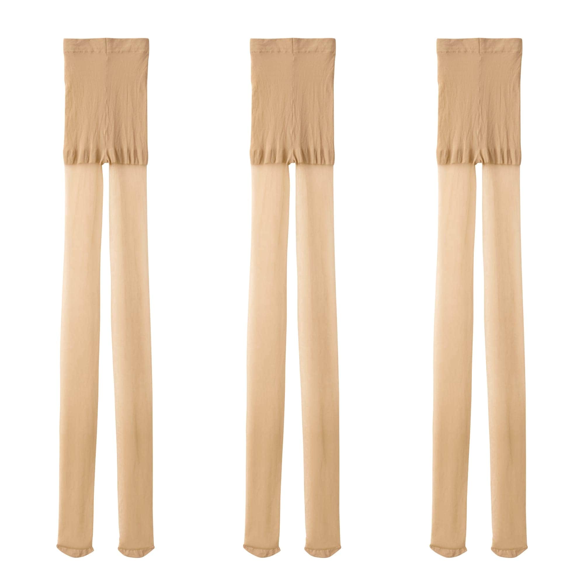 婦人　ソフトタイプ・１７デニール　ストッキング（３足組）