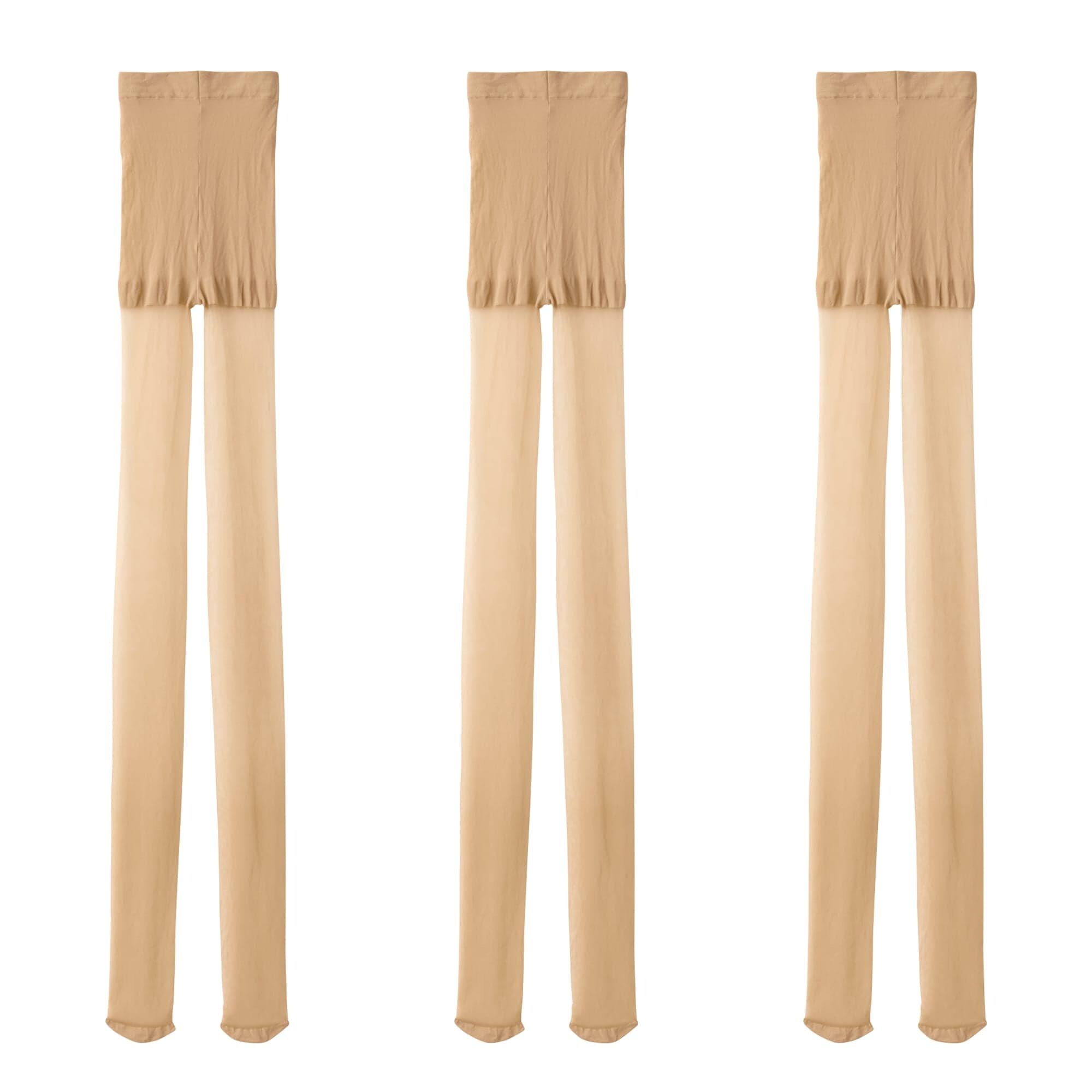 婦人　ソフトタイプ・１７デニール　ストッキング（３足組）