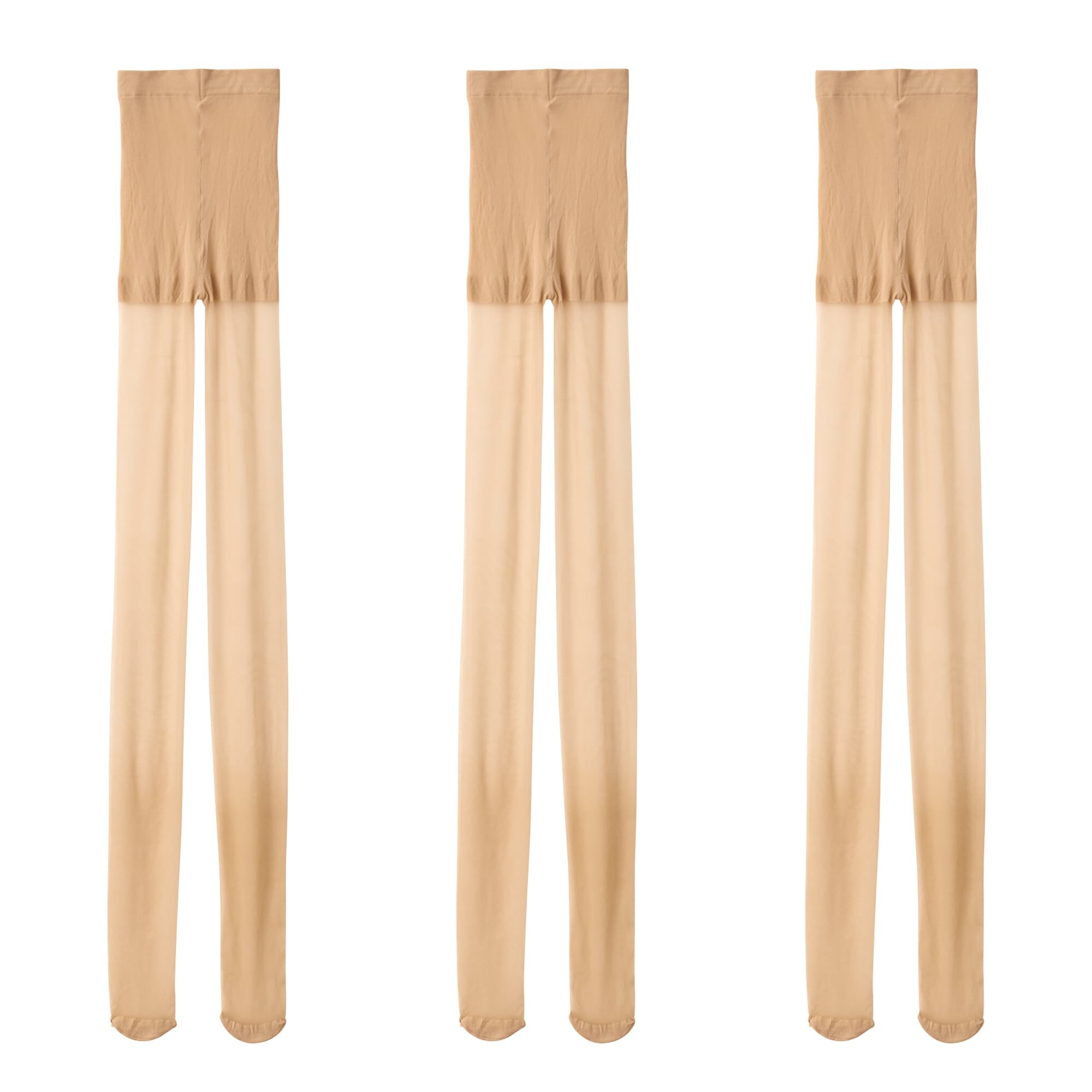 婦人　ソフトタイプ・１７デニール　ストッキング（３足組）