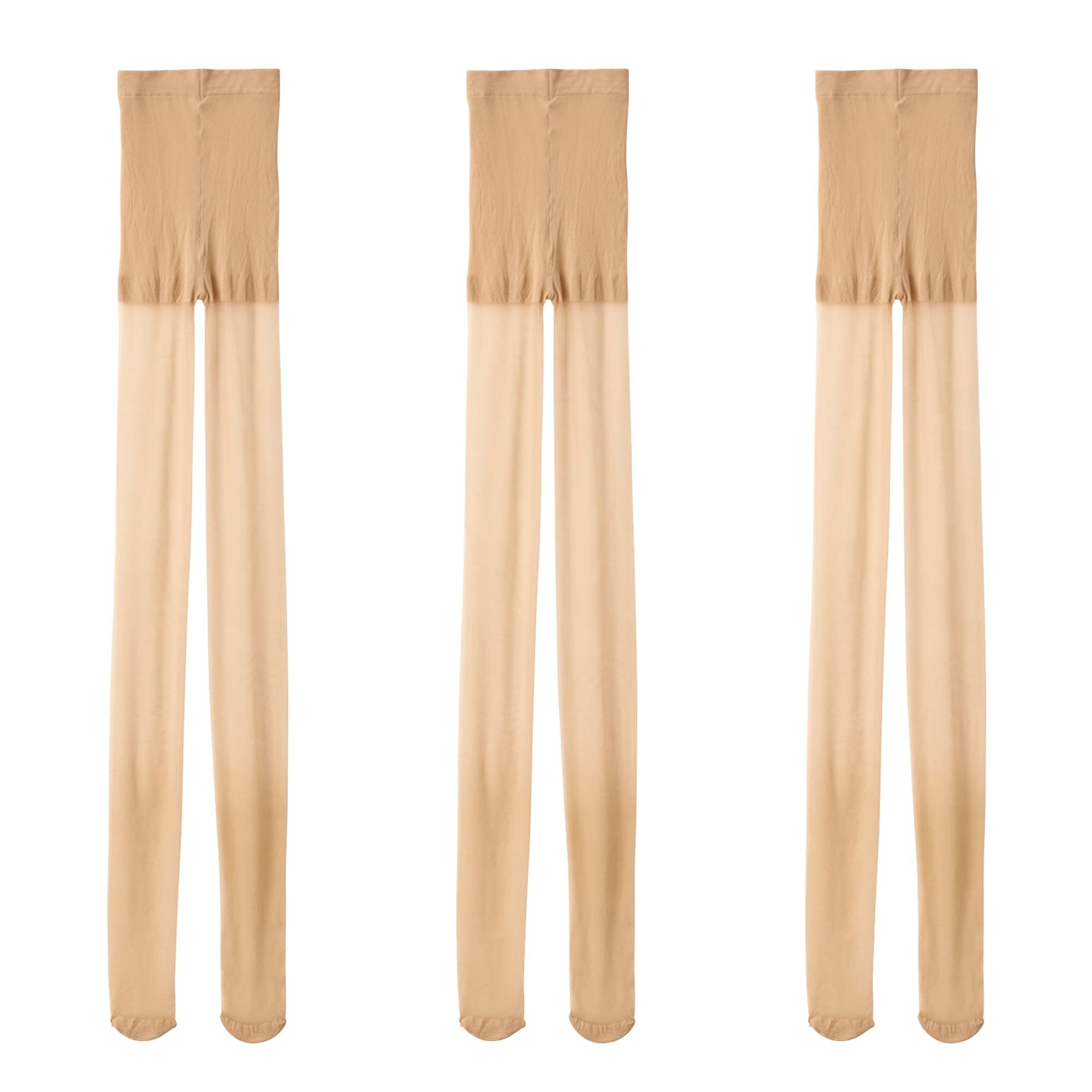 婦人　ソフトタイプ・１７デニール　ストッキング（３足組）