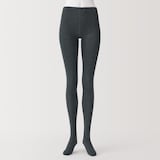 婦人　足なり直角　かかとに合う　タイツ