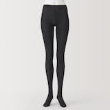 婦人　足なり直角　かかとに合う　タイツ