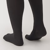 婦人　足なり直角　かかとに合う　タイツ
