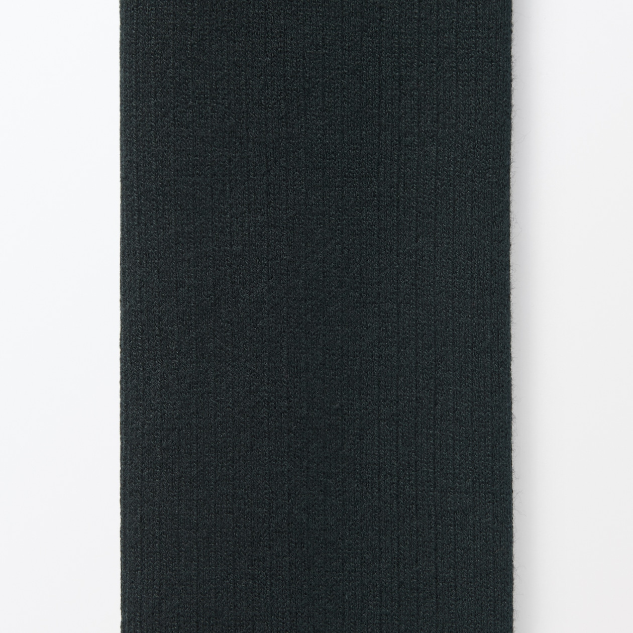 婦人　足なり直角　かかとに合う　リブ編みタイツ