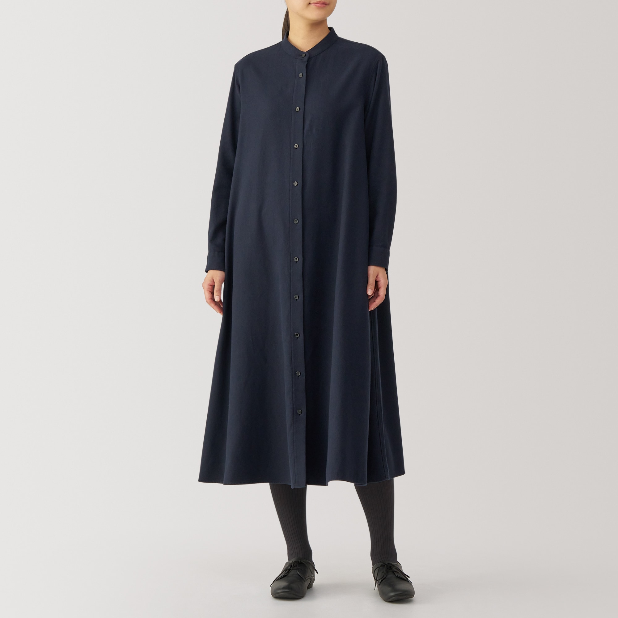 婦人　足なり直角　かかとに合う　リブ編みタイツ