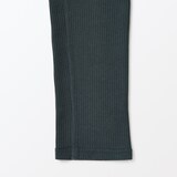 キッズ　ストレッチリブ編み　レギンス（十分丈）