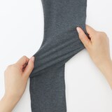 キッズ　ストレッチ天竺編み　レギンス（十分丈）