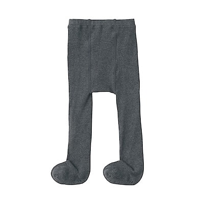 ベビー　足なり直角　かかとに合う　タイツ