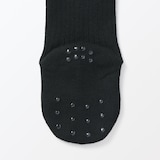 ベビー　足なり直角　かかとに合う　リブ編みタイツ