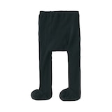 ベビー　足なり直角　かかとに合う　リブ編みタイツ