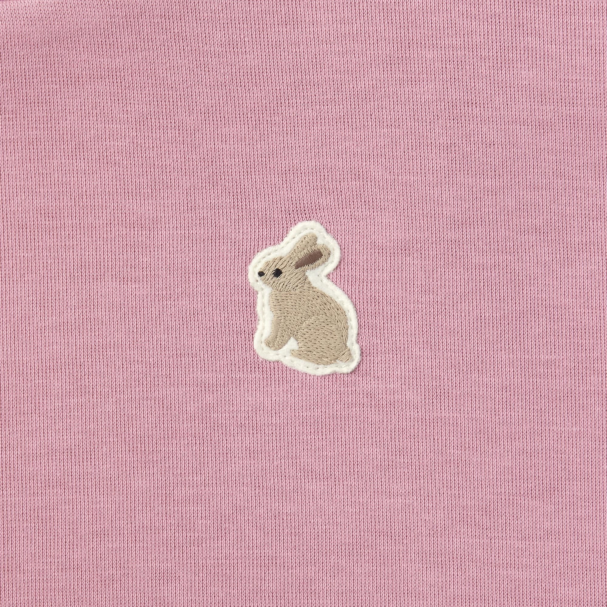 ベビー あたまするっと二重編み刺繍入りスウェットシャツ | 無印良品