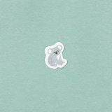 ベビー　あたまするっと二重編み刺繍入りスウェットシャツ