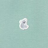 ベビー　あたまするっと二重編み刺繍入りスウェットシャツ