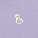 ベビー　あたまするっと二重編み刺繍入りスウェットシャツ