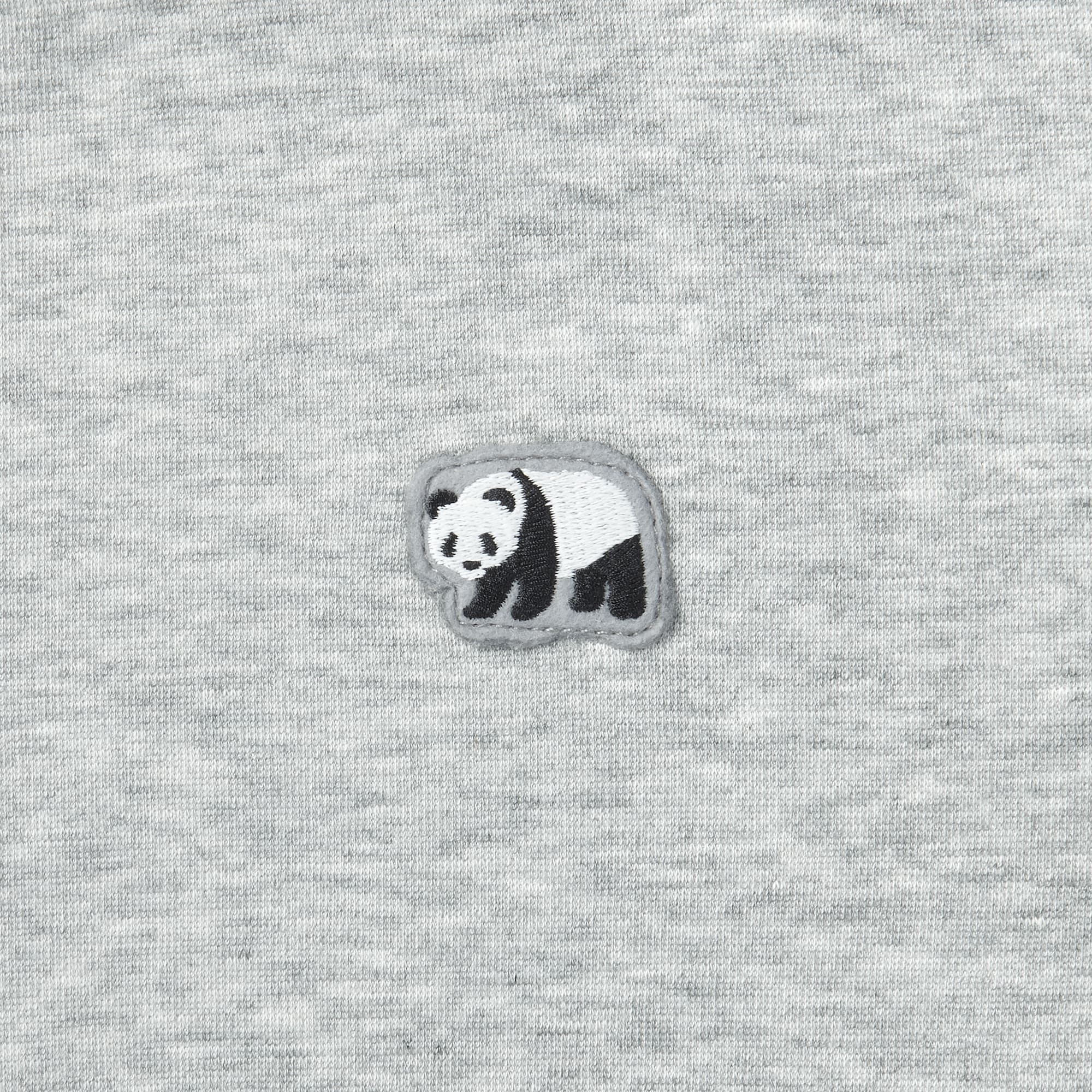 ベビー　あたまするっと二重編み刺繍入りスウェットシャツ