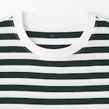 ベビー　あたまするっと　クルーネック長袖Ｔシャツ　ボーダー