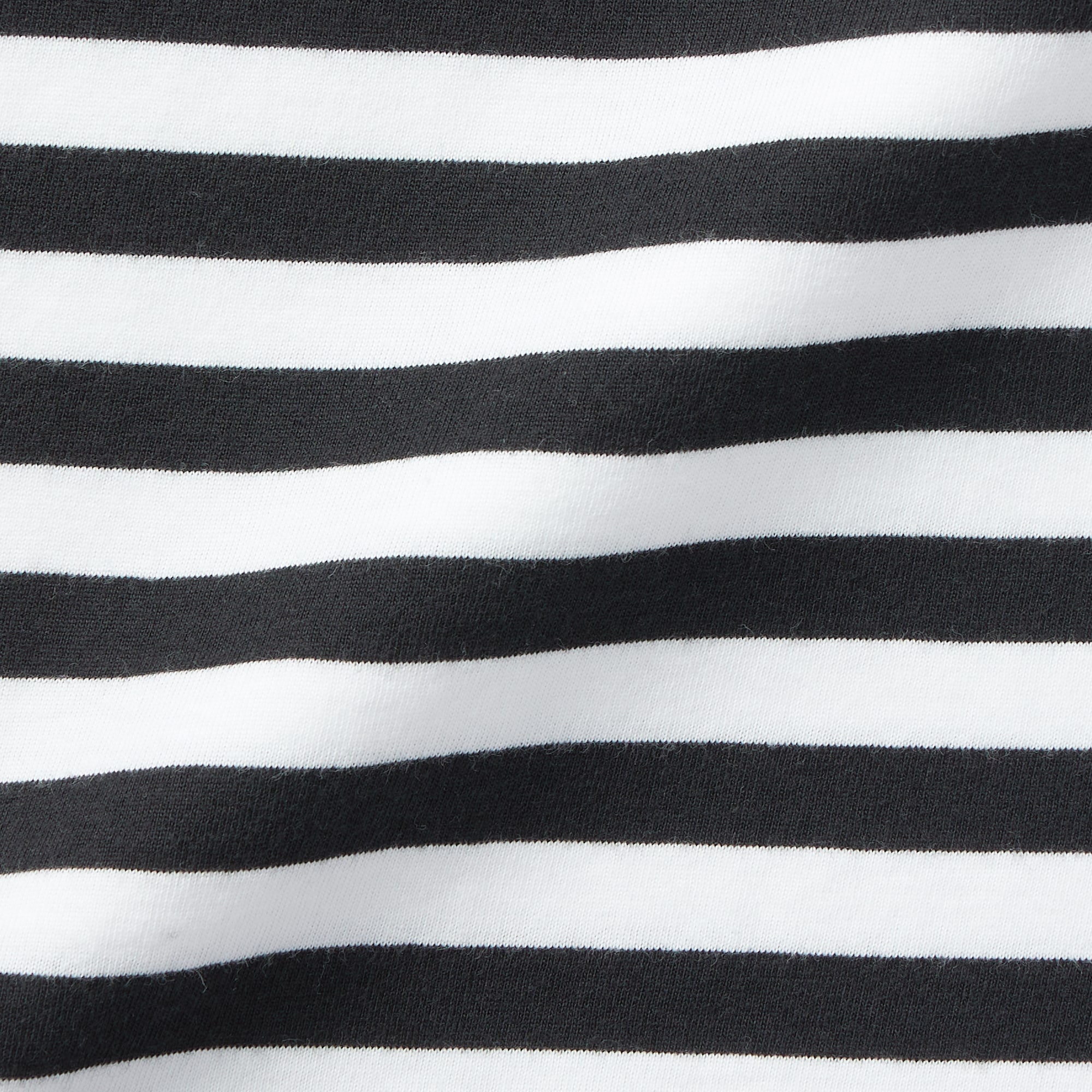 ベビー　あたまするっと　クルーネック長袖Ｔシャツ　ボーダー