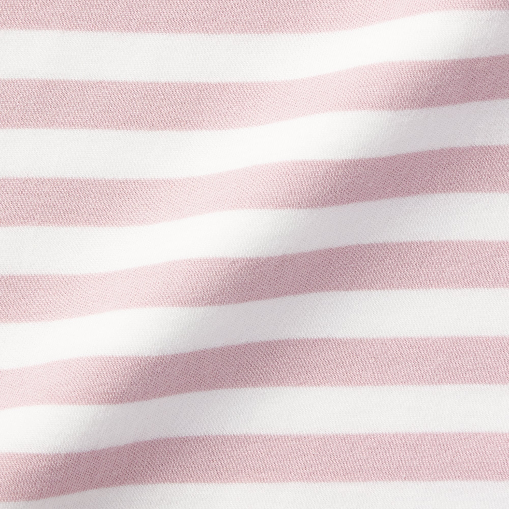 ベビー　あたまするっと　クルーネック長袖Ｔシャツ　ボーダー