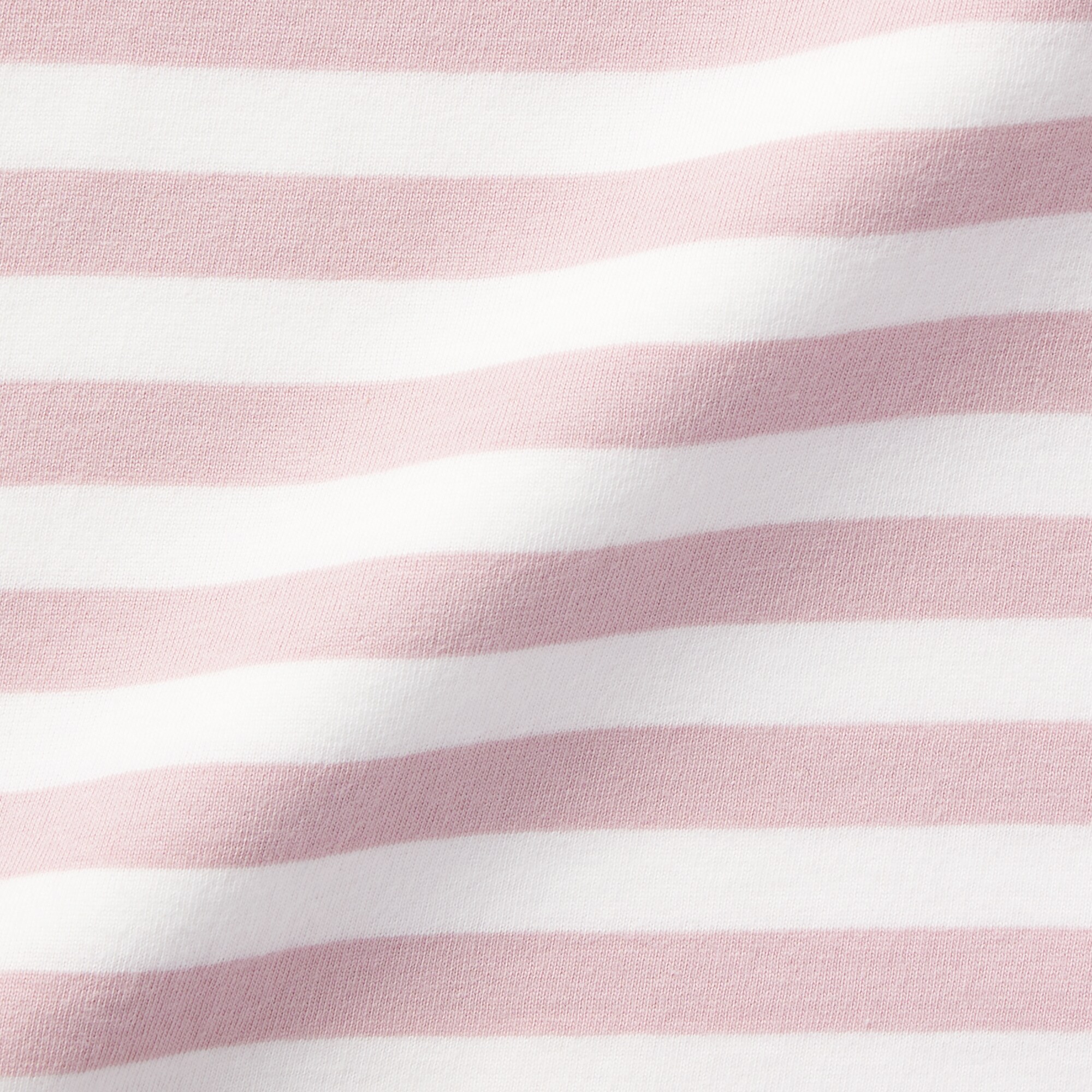 ベビー　あたまするっと　クルーネック長袖Ｔシャツ　ボーダー