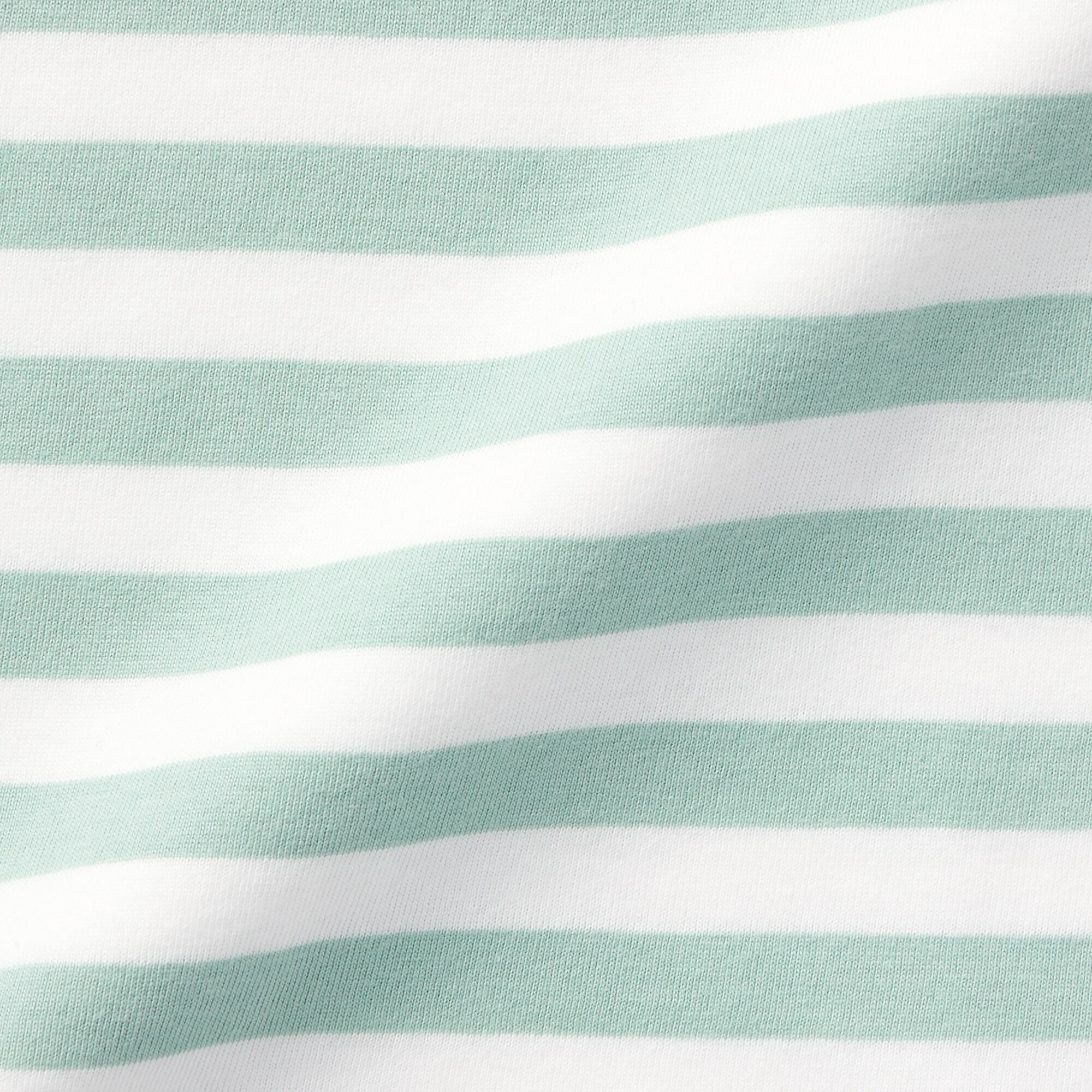 ベビー　あたまするっと　クルーネック長袖Ｔシャツ　ボーダー