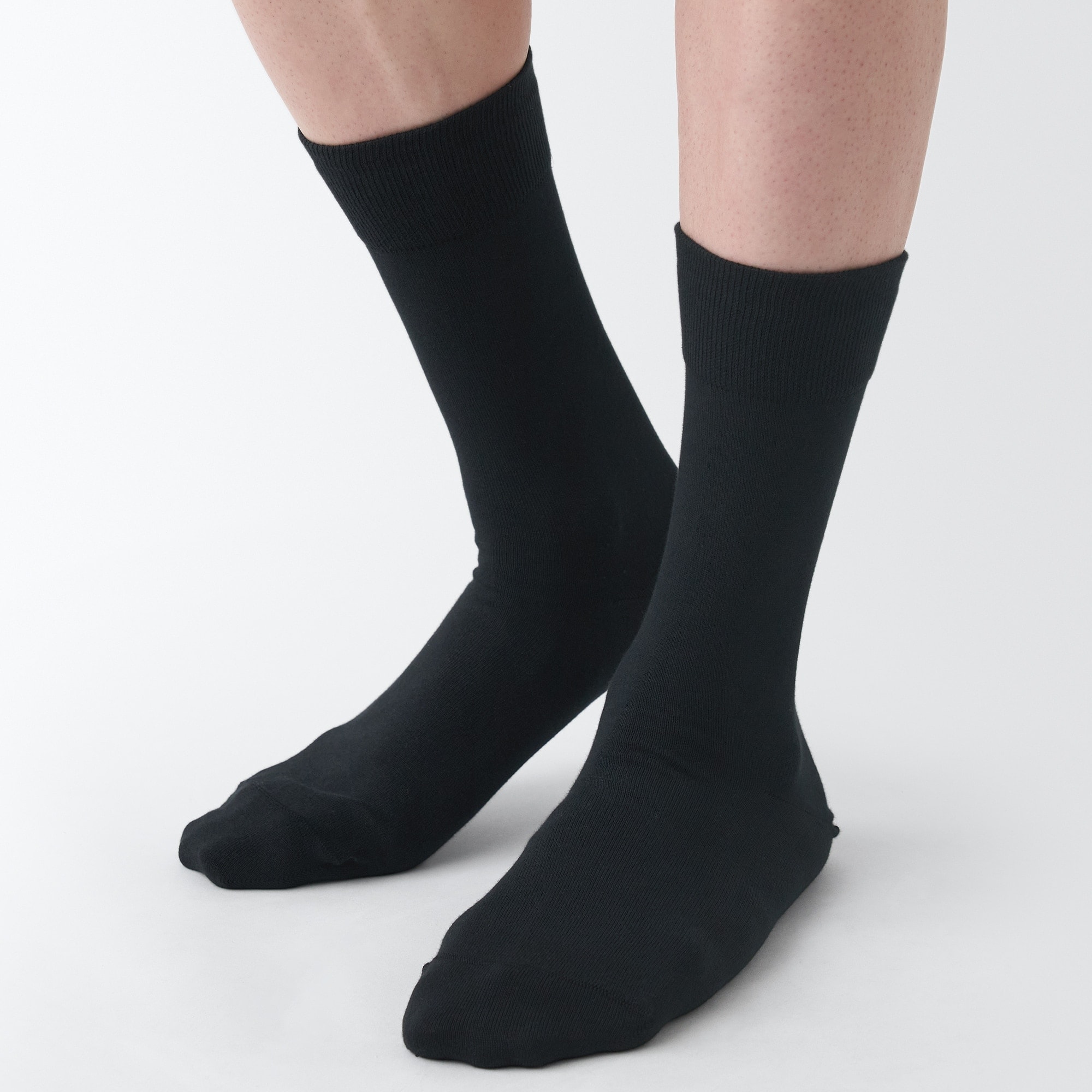 紳士　足なり直角　ビジネス靴下（無地）