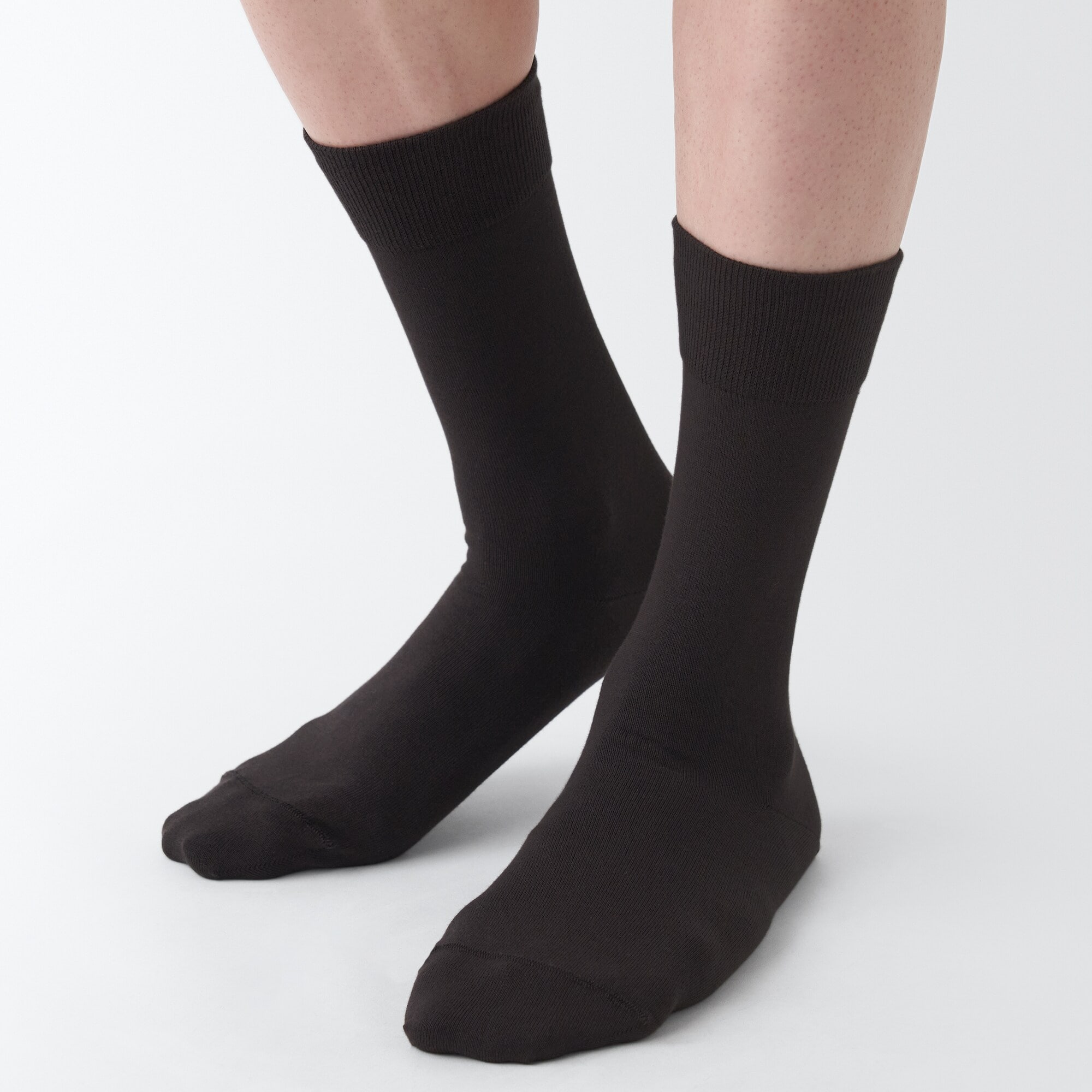 紳士　足なり直角　ビジネス靴下（無地）