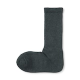 紳士　足なり直角　パイル編み　履き口のびのび　靴下