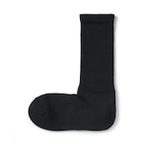 紳士　足なり直角　パイル編み　履き口のびのび　靴下